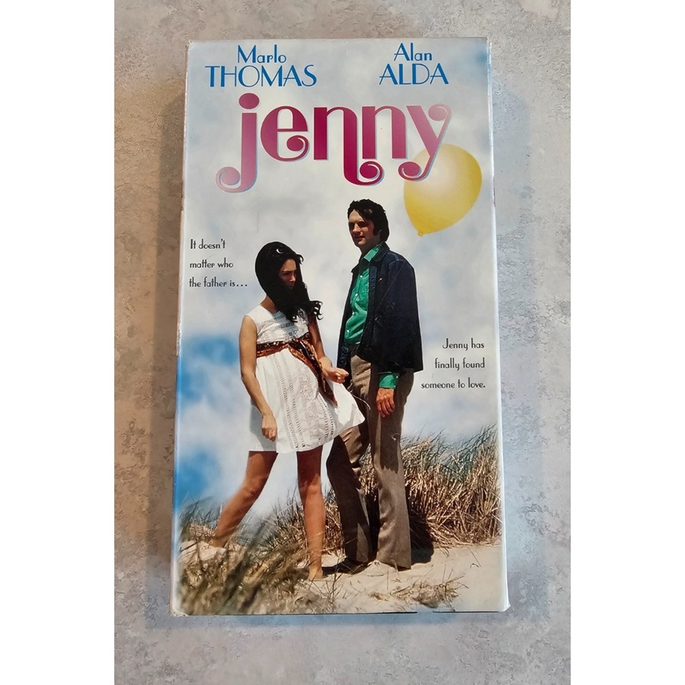 Jenny (VHS, 1999) Alan Alda Marlo Thomas Rare 1970 Romance Drama Tested & Works